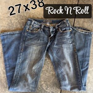 Rock & Roll Cowgirl Blue Boot Cut Jeans
